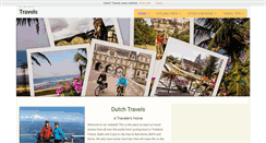 Desktop Screenshot of dutchtravels.net