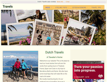 Tablet Screenshot of dutchtravels.net